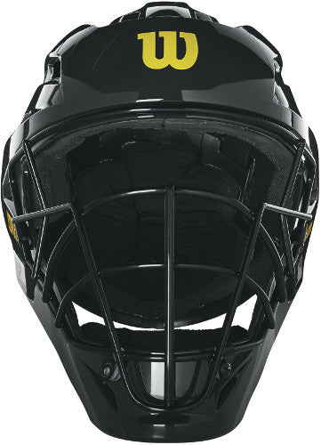 Wilson Pro Stock Umpire's Steel Cage Helmet - WTA5801BL