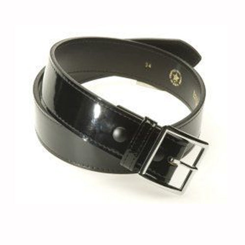 Boston Leather Patent Leather Belt