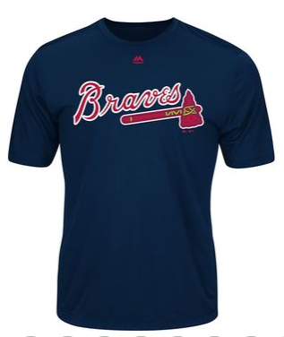 Atlanta Braves Dri Fit Evolution Shirt