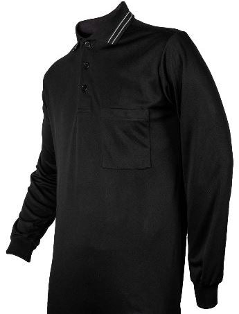 Smitty Long Sleeved Umpire Shirt - Black (301)