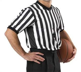 Smitty Basketball V-Neck Referee Shirt (Wide Side Panel)