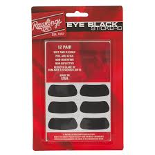Rawlings Eye Black Stickers