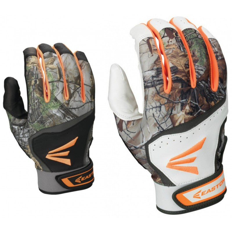 Easton Realtree HS7 Batting Gloves (Available in Adult & Youth)
