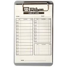 Wilson Line-Up Cards
