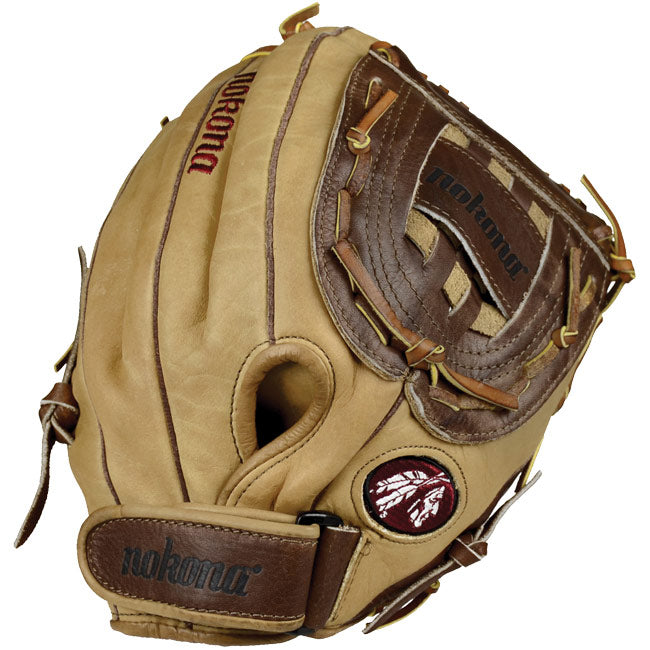 12.5 Inch Nokona Buffalo Combo BCF1250C Infield/Pitcher Fastpitch Softball Glove