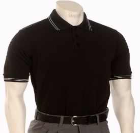 Smitty Traditional Performance Mesh Umpire Shirt - Black (300)